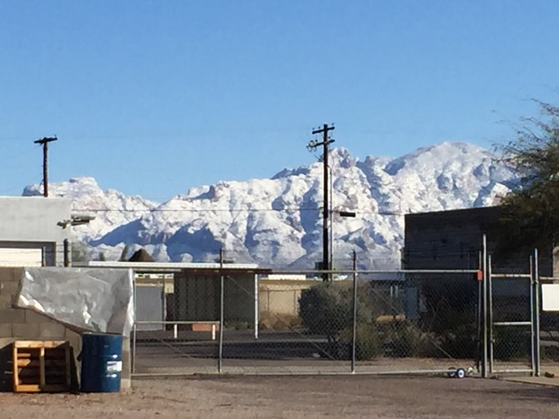 Snow in Tucson